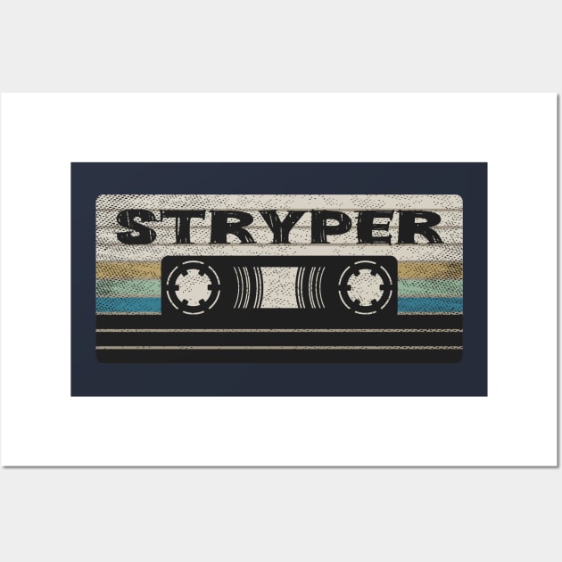 Stryper Mix Tape Wall Art by getinsideart